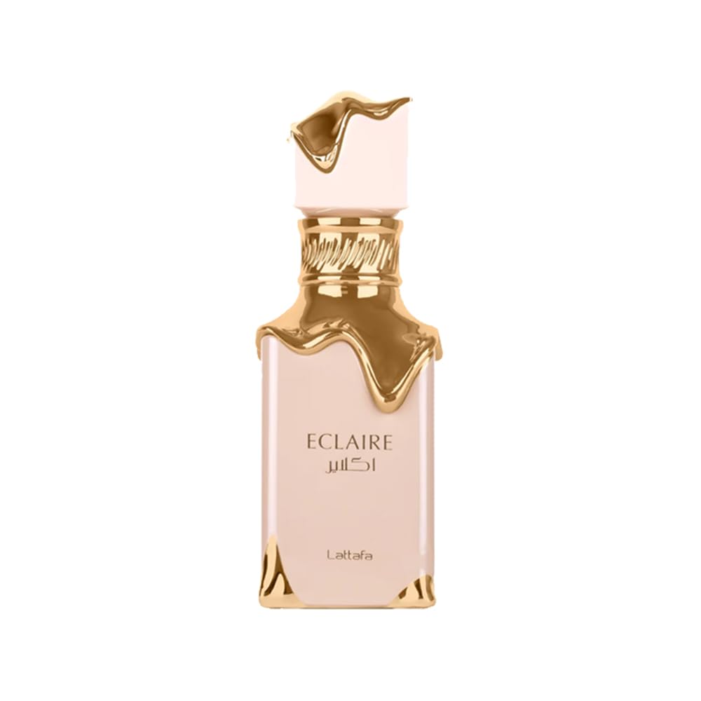 Lattafa Eclaire - Vanilla, Caramel, Sweet, Floral - Eau de Parfum Long-Lasting Fragrance for Women, 3.40 Ounce / 100 ml Lattafa Eclaire - Vanilla, Caramel, Sweet, Floral - Eau de Parfum Long-Lasting Fragrance for Women, 3.40 Ounce / 100 ml
