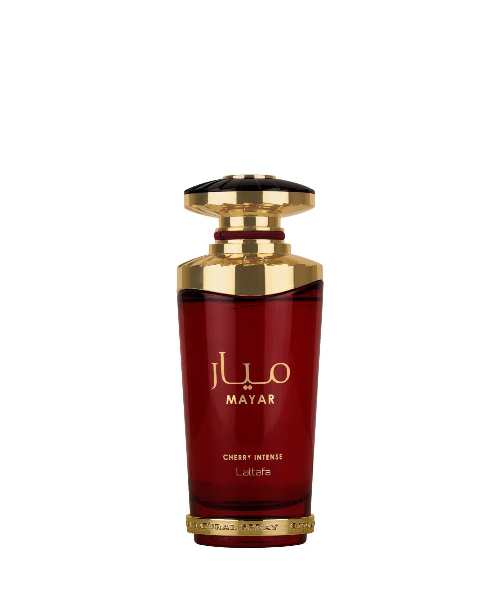 Lattafa Mayar Cherry Intense for Unisex Eau de Parfum Spray, 3.4 Ounce / 100 ml Lattafa Mayar Cherry Intense for Unisex Eau de Parfum Spray, 3.4 Ounce / 100 ml